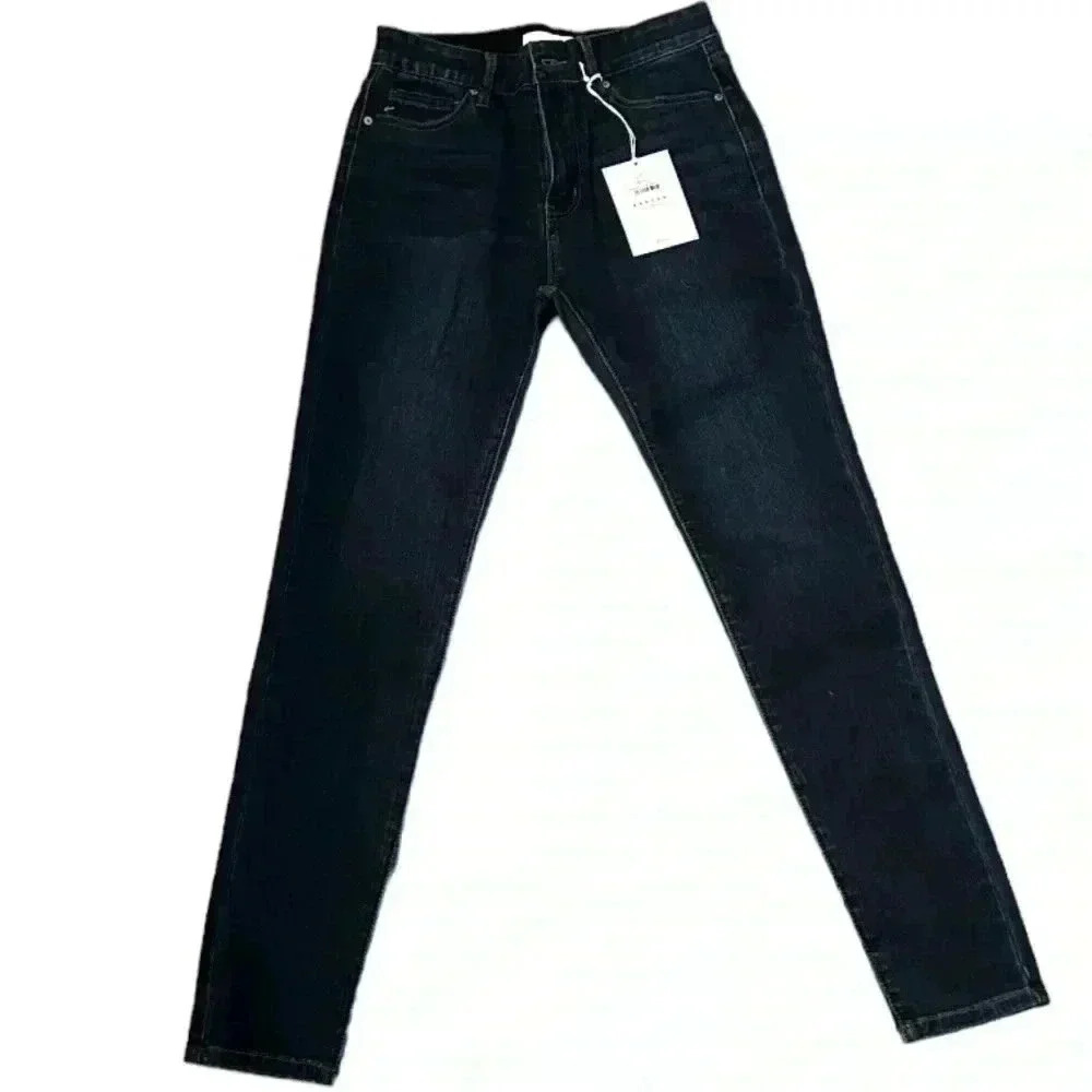KanCan Dark Blue High Rise Skinny Jeans